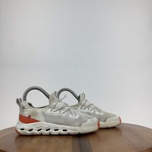 Big Kids On Cloudleap White Mesh Comfort Causal Slip On Sneakers Size 1 Y GUC